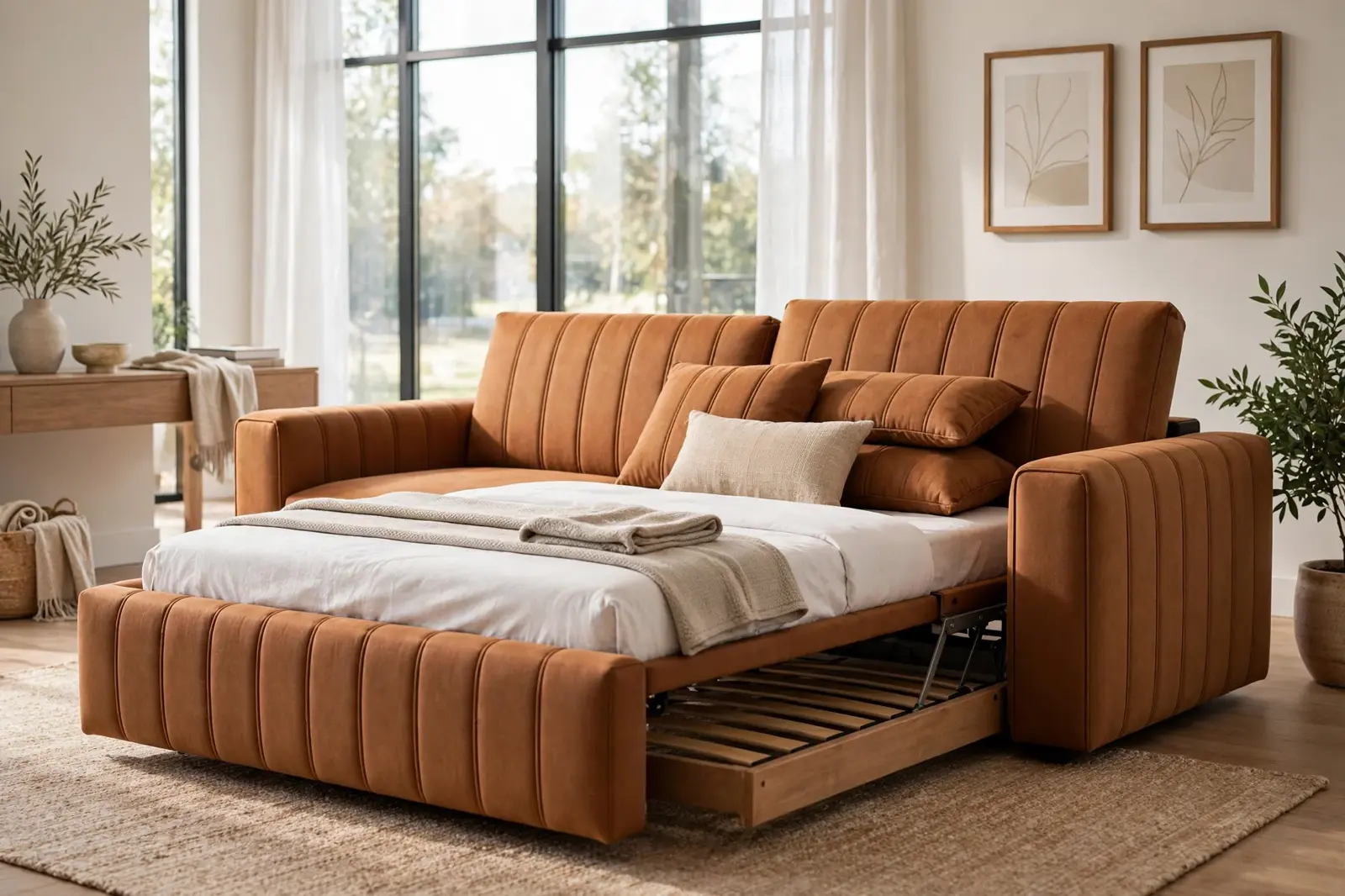 Sofa-cum-Bed & Diwan — Khawaja Fabrics & Foam Centre